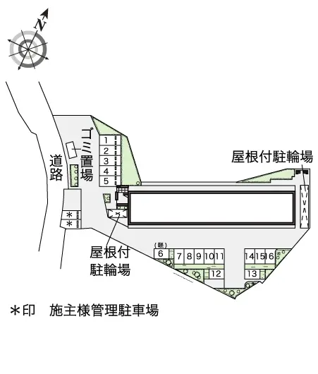 ★手数料０円★茨木市豊川 月極駐車場